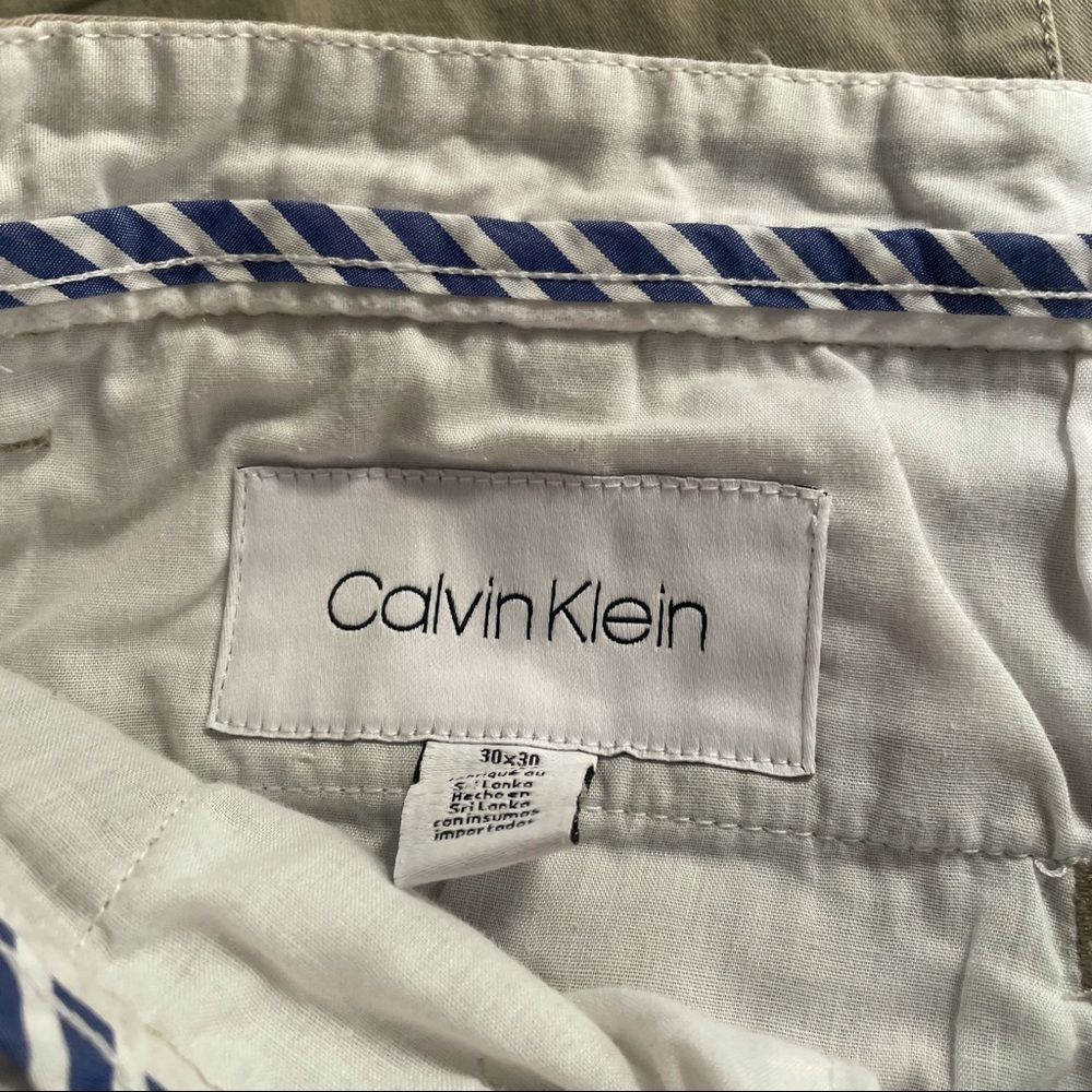 Calvin Klein tan pants for men